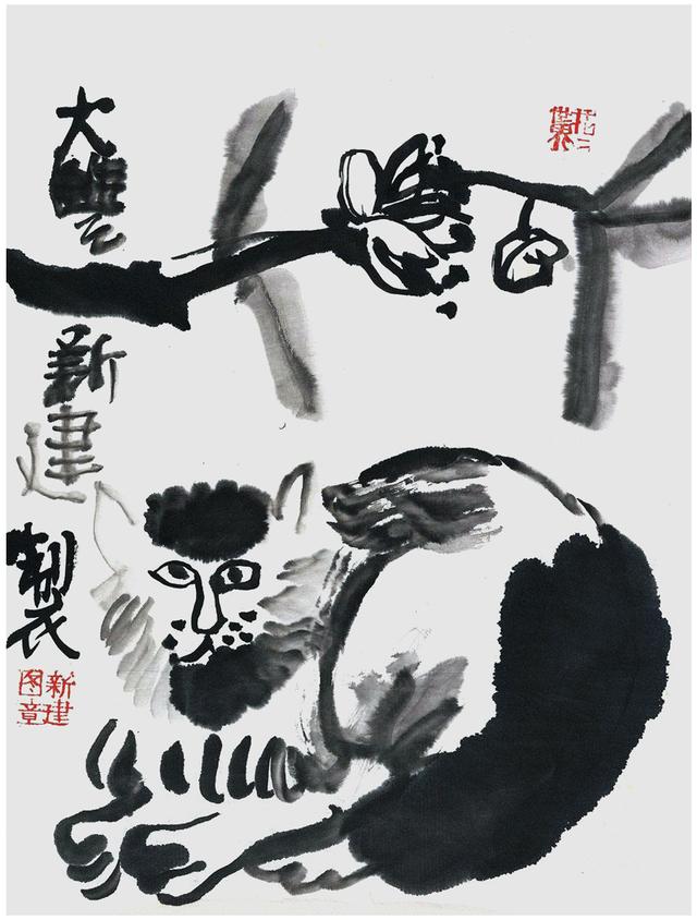 乱涂鸦画美女，被骂下流肮脏，最后竟成“中国最后一个国画大师”