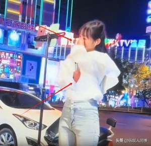 漂亮美女主播被_无手女孩夜间户外直播，遭醉酒中年男咸猪手：酒后真的控制不住？