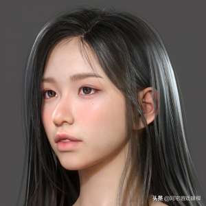 3d 美女 游戏_3D模型欣赏：清纯美丽小姐姐