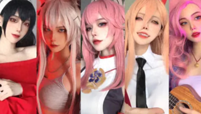 女朋友玩cosplay是什么体验？肤白貌美还腿长，根本控制不住！