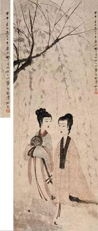 4位国画大师笔下的美女，哪个更漂亮传神？