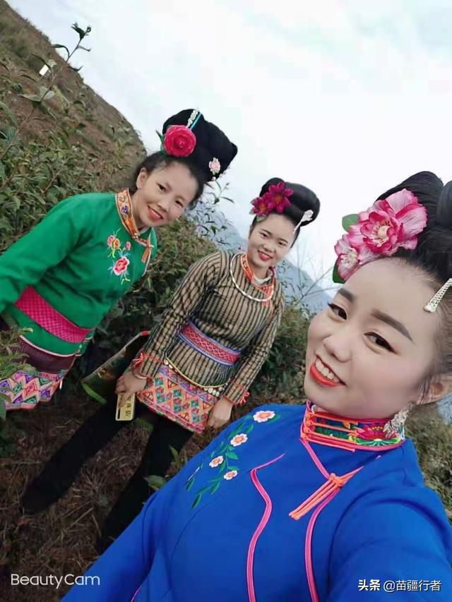 贵州雷山：羊欧的美女身材真好，穿着苗族衣服更美