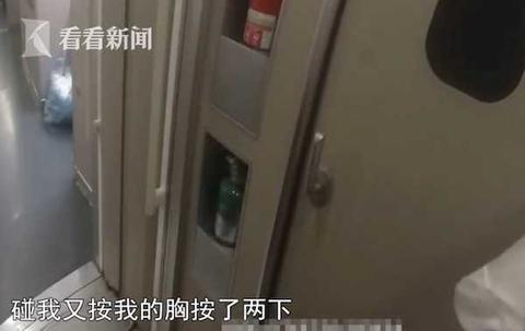 失恋男高铁上对邻座女袭胸摸腿 被抓后下跪求饶