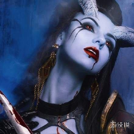 俄罗斯美女cos《Dota2》阿卡莎 翘臀长腿惊艳全场！