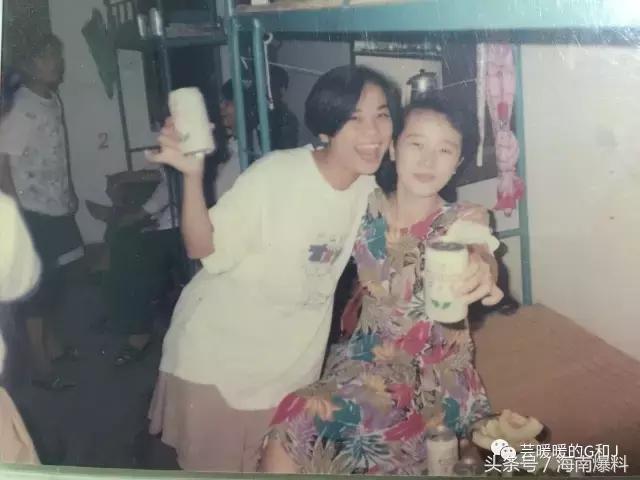 讲真的，90年代初的海南校园女生美翻天了！