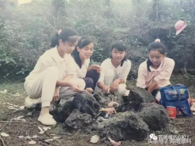 讲真的，90年代初的海南校园女生美翻天了！