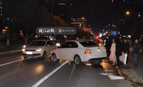 女子穿高跟鞋开车出车祸 警察一查刚过科一