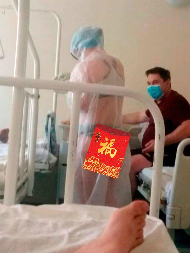 俄23岁护士防护服下穿着清凉，遭病人拍照公开，医院无情处罚