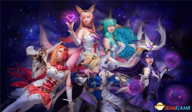 韩国美女COS《LOL》魔法少女 长腿大胸神还原