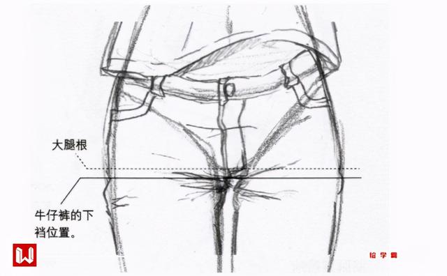 动漫牛仔裤怎么画？牛仔裤怎么画简单又漂亮？