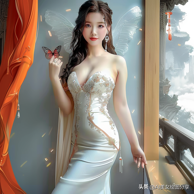 AI美图分享——天仙美女~