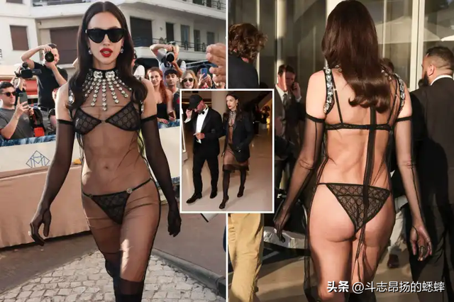 伊琳娜·谢克 (Irina Shayk) 透明比基尼连衣裙引爆火辣曲线