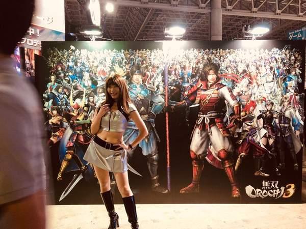 TGS 2018展台Showgirl合集 皮裤爆乳让人目不转睛