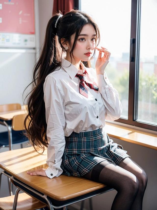 黑丝学生妹妹性感美照