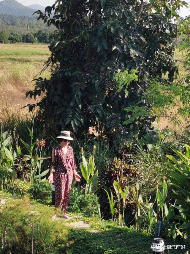 刘嘉玲穿衣真大胆！一袭真空连体裤秀凹凸感，54岁这身材看服了