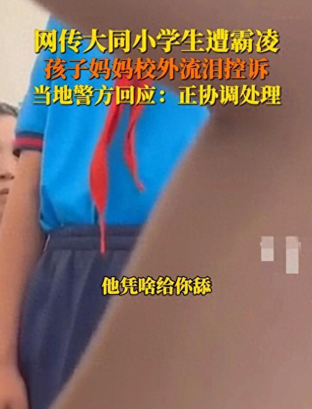 山西大同一小学男生长期遭受同学恶魔式欺凌，舔肛门，殴打！