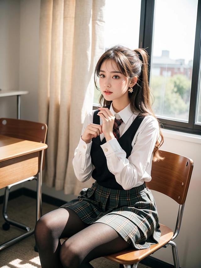 黑丝学生妹妹性感美照