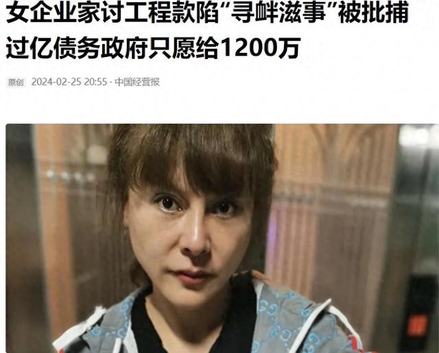 发生在2023年末的事！女老板讨工程款被捕，代理律师等10余人被拘