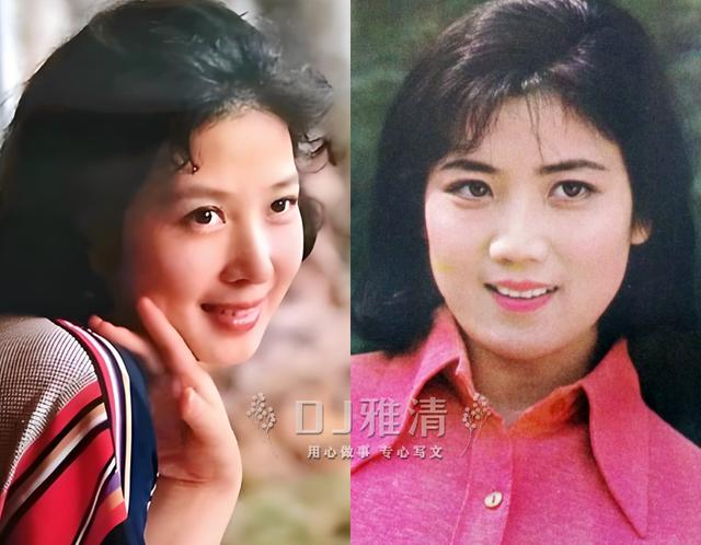 李秀明和吴海燕 两大美女70年代双星争辉 但把她们放一起看 差距真大