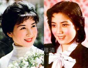 美女70后(李秀明和吴海燕 两大美女70年代双星争辉 但把她们放一起看 差距真大)