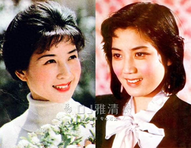 李秀明和吴海燕 两大美女70年代双星争辉 但把她们放一起看 差距真大