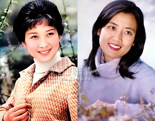 李秀明和吴海燕 两大美女70年代双星争辉 但把她们放一起看 差距真大