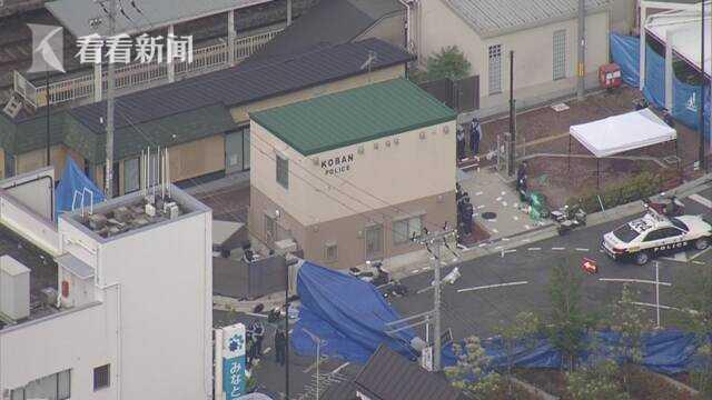 日本大阪刺警夺枪嫌犯长相曝光：刀插警察左胸 实弹5发在逃