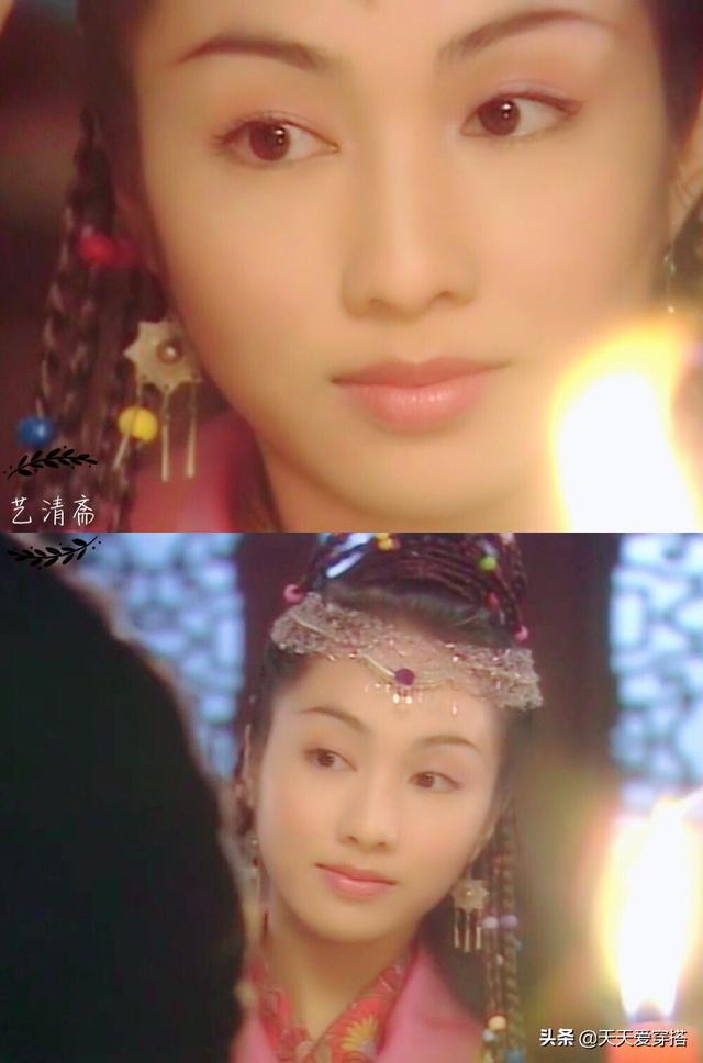 90年代港片中的天然古装美女，真的太好看！