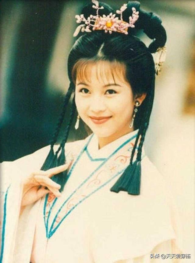 90年代港片中的天然古装美女，真的太好看！