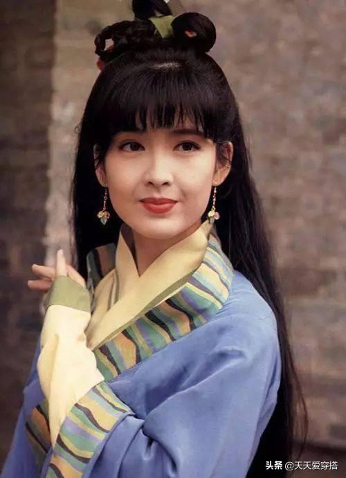 90年代港片中的天然古装美女，真的太好看！