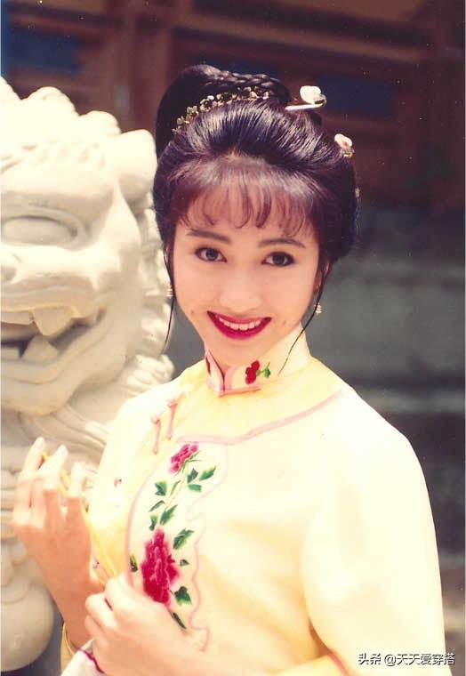 90年代港片中的天然古装美女，真的太好看！