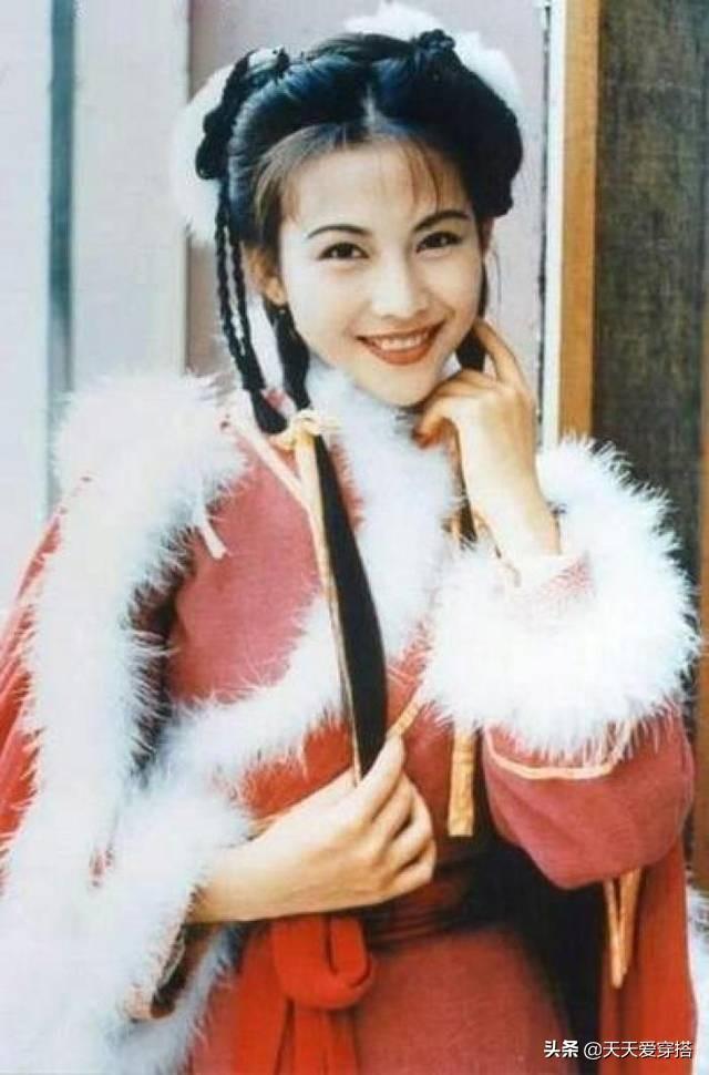 90年代港片中的天然古装美女，真的太好看！