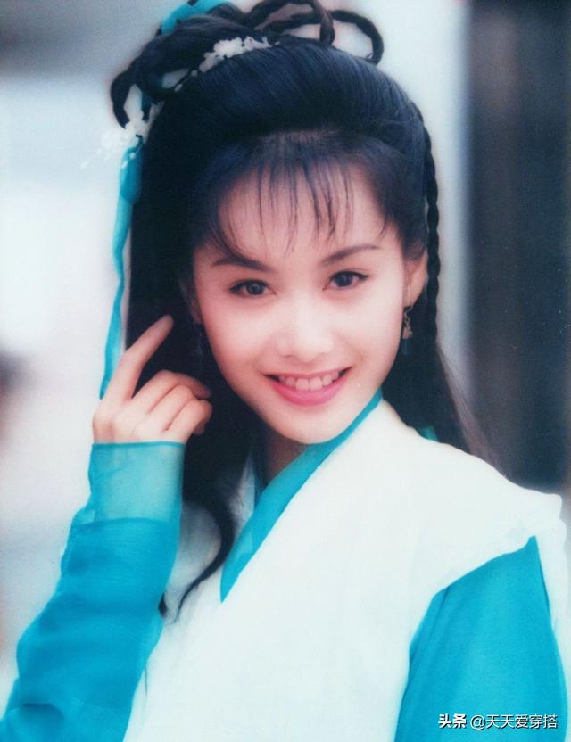 90年代港片中的天然古装美女，真的太好看！