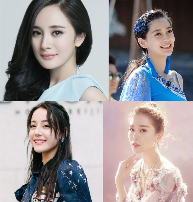 10位女星侧颜美照，惊艳妩媚灵动温柔，谁才是你的最爱