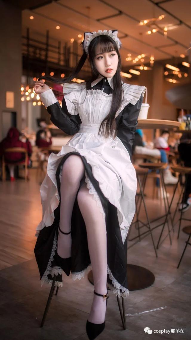 cos：漫展返图，女仆呆呆