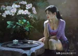 美女油画是中国的(世界名画与经典：唯美现代美女油画世界)