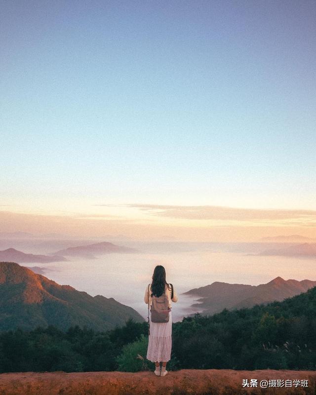 景大人小不露脸，10个拍照方法，景也好看人也好看