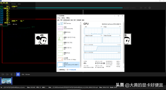 英伟达黑科技：640P视频AI推理转1080P，私信发下载地址