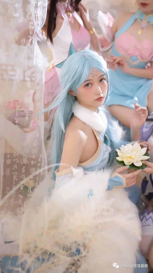 cos：王者荣耀四大美女同人旗袍cos正片