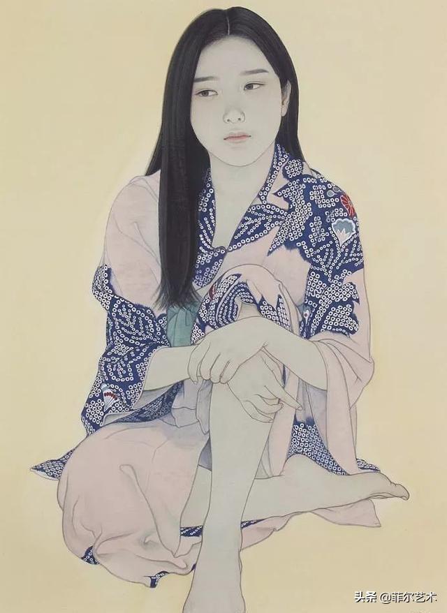 日本女画家唯美工笔人体绘画作品欣赏