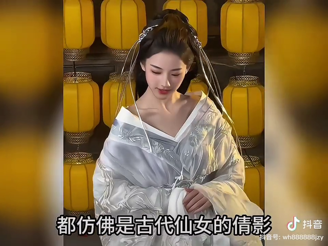 她出道即巅峰，被网友称为古风汉服第一美女，宛如千年古都...