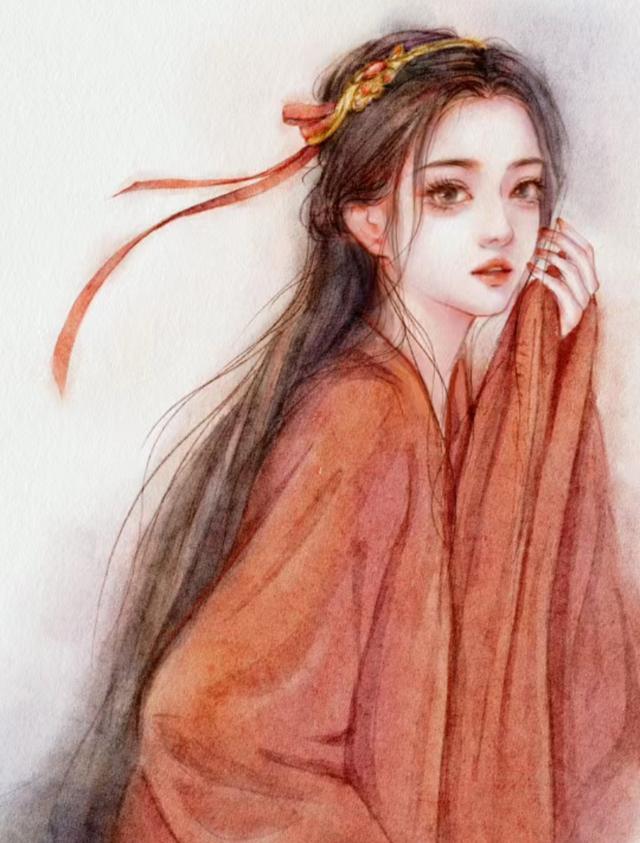 唯美浪漫的古风美女插画，爱古风的人都会保存