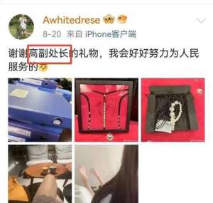 美女记者内衣(女子网上晒单位处长送情趣内衣做礼物 官方回应：已有相关部门介入调查)