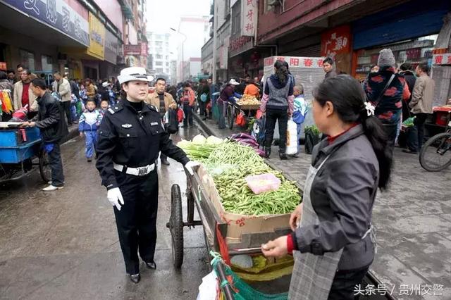 女神来了！贵州警花的美，您都看见了吗？