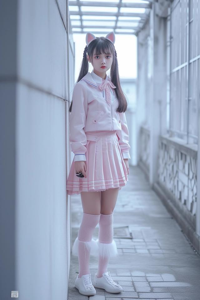 美少女变身小猫咪：女学生们独特的二次元体验