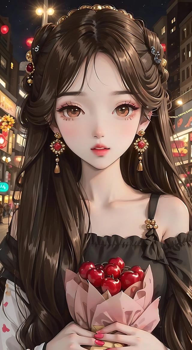 高清美女头像图片，唯美女孩手机壁画