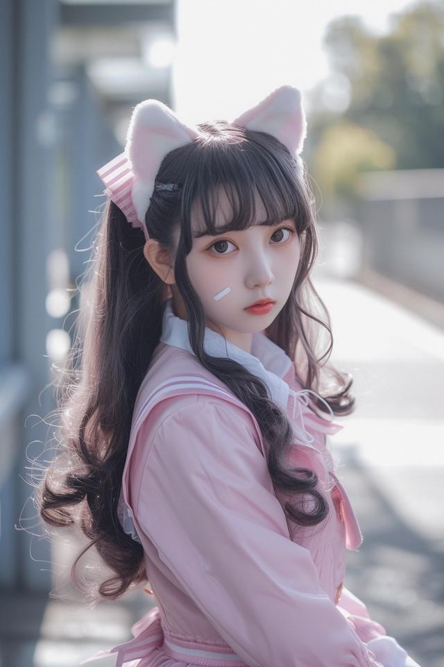 美少女变身小猫咪：女学生们独特的二次元体验