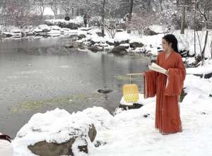 冻成冰的美女(郑州女孩雪中扎堆拍古装写真，美丽又“冻人”)