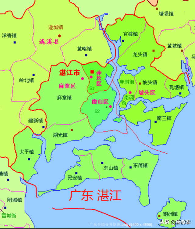 湛江市吴川10镇、麻章4镇、坡头5镇人口、工业统计