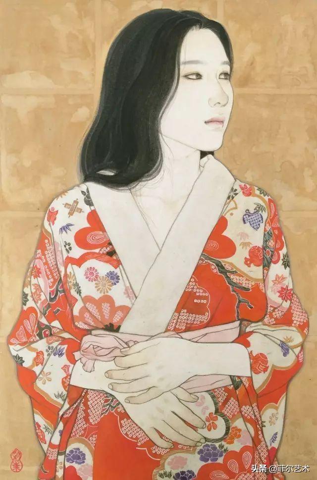 日本女画家唯美工笔人体绘画作品欣赏